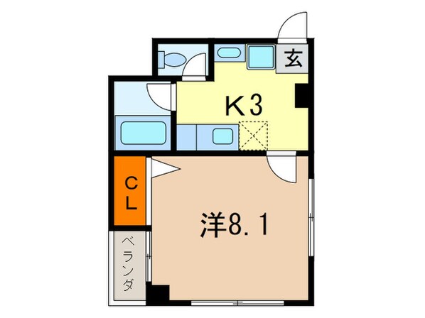 コ－ト向森の物件間取画像